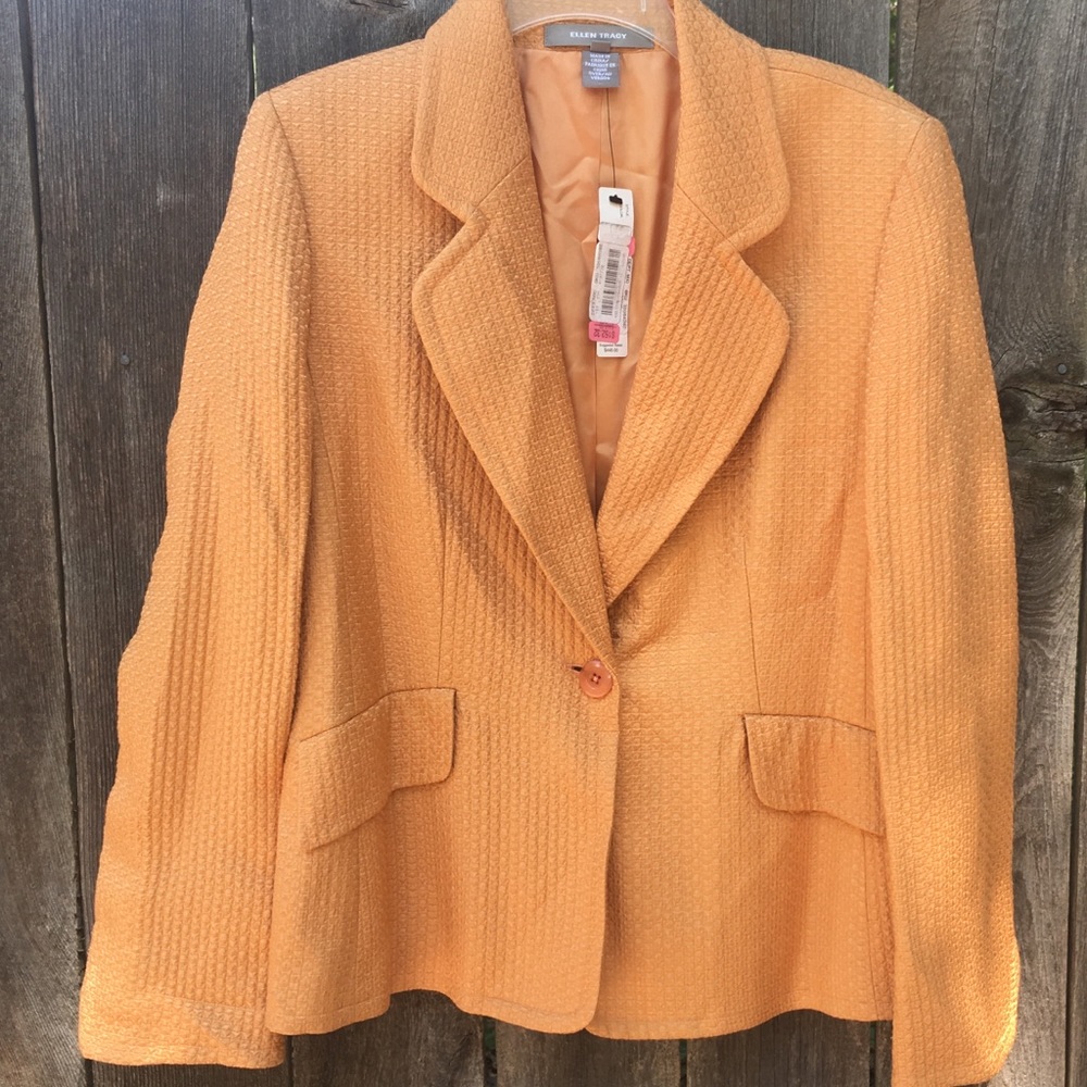 Ellen Tracy Blazer NWT Textured Size 12